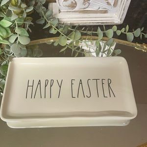 Rae Dunn “Happy Easter” Platter 9”x5”